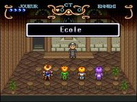 une photo d'Ã©cran de Illusion of Time sur Nintendo Super Nes